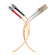 EFB-Elektronik Câble fibre optique duplex 2m 2xLC/2xST 50/125 O0321.2