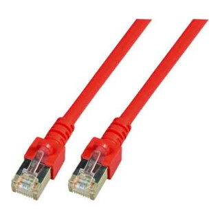 EFB-Elektronik Câble patch Cat.5e 2xRJ45 avec SF/UTP EC5000 0,5 m rouge SF/UTP