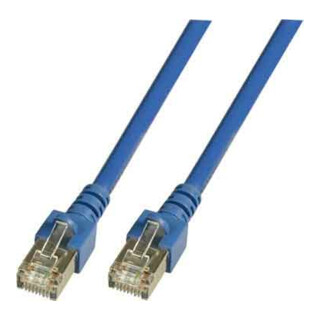 EFB-Elektronik Câble patch Cat.5e 2xRJ45 avec SF/UTP EC5000 1m bleu