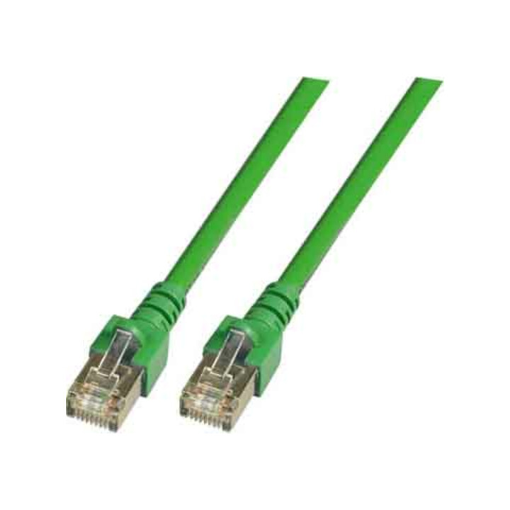 EFB-Elektronik Câble patch Cat.5e 2xRJ45 avec SF/UTP EC5000 2m vert