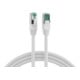 EFB-Elektronik Câble patch Cat.6A S/FTP RJ45 EC6000A 0,25 m blanc