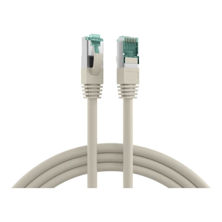 EFB-Elektronik Câble patch Cat.6A S/FTP RJ45 EC6000A 0,25 m gris