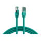 EFB-Elektronik Câble patch Cat.6A S/FTP RJ45 EC6000A 0,25 m vert