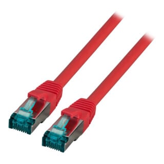 EFB-Elektronik Câble patch Cat.6A S/FTP RJ45 EC6000A 1,5 m rouge