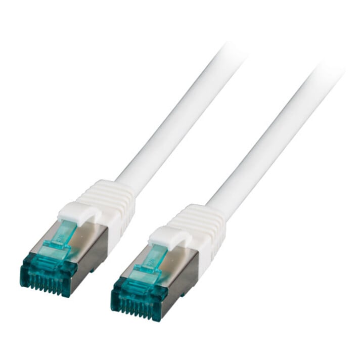 EFB-Elektronik Câble patch Cat.6A S/FTP RJ45 EC6000A 1 m blanc