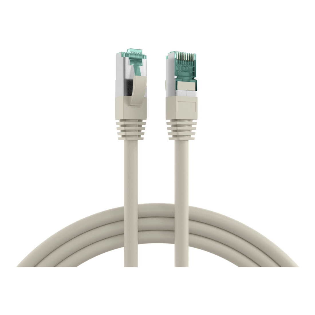 EFB-Elektronik Câble patch Cat.6A S/FTP RJ45 EC6000A 10 m gris