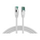 EFB-Elektronik Câble patch Cat.6A S/FTP RJ45 EC6000A 2m blanc