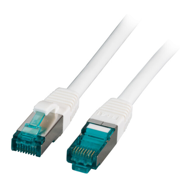 EFB-Elektronik Câble patch Cat.6A S/FTP RJ45 EC6000A 2m blanc