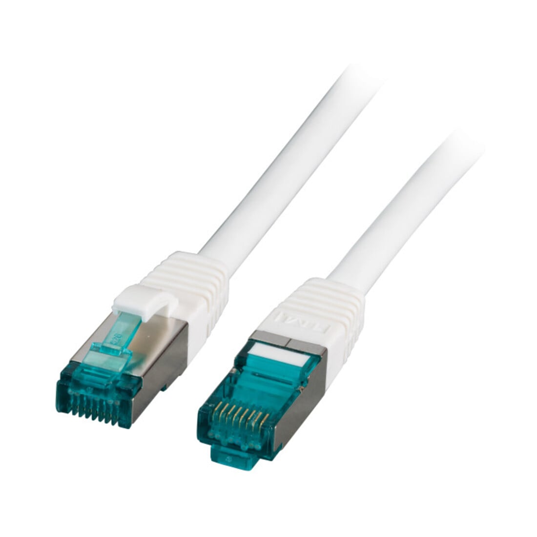 EFB-Elektronik Câble patch Cat.6A S/FTP RJ45 EC6000A 2m blanc