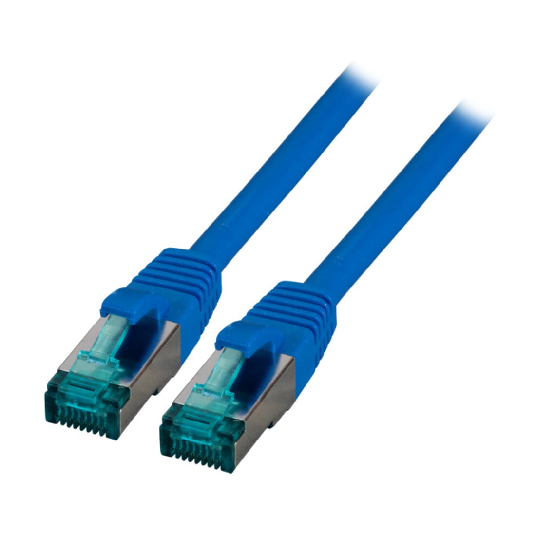 EFB-Elektronik Câble patch Cat.6A S/FTP RJ45 EC6000A 2m bleu