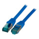 EFB-Elektronik Câble patch Cat.6A S/FTP RJ45 EC6000A 2m bleu