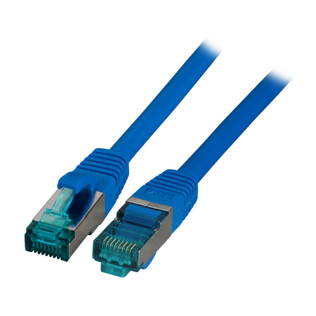 EFB-Elektronik Câble patch Cat.6A S/FTP RJ45 EC6000A 2m bleu