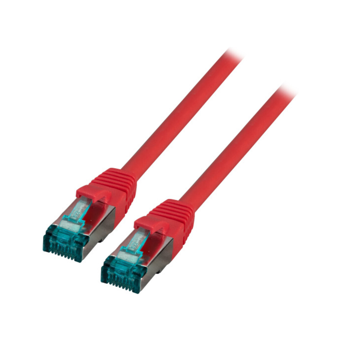 EFB-Elektronik Câble patch Cat.6A S/FTP RJ45 EC6000A 2m rouge