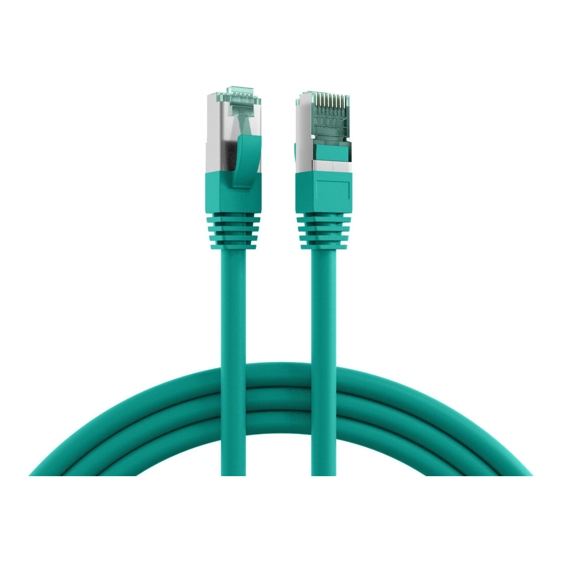 EFB-Elektronik Câble patch Cat.6A S/FTP RJ45 EC6000A 5m vert