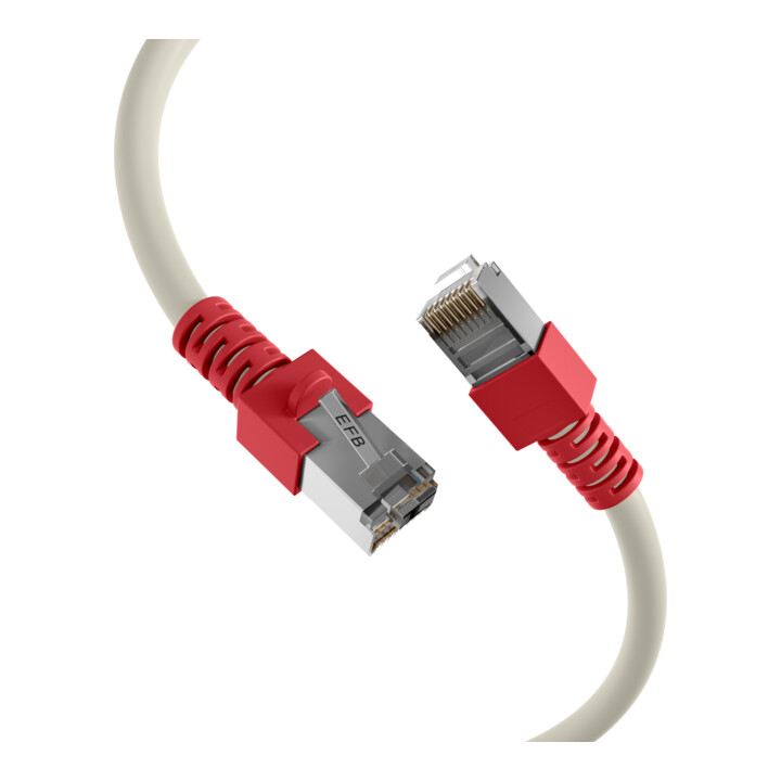 EFB-Elektronik Crossoverkabel Cat.5e 2xRJ45 m.SFTP 10m gr K5450.10