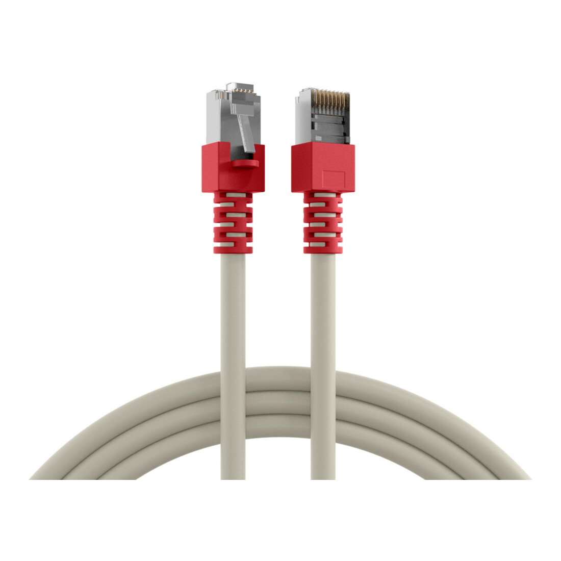 EFB-Elektronik Crossoverkabel Cat.5e 2xRJ45 m.SFTP 5m gr K5450.5