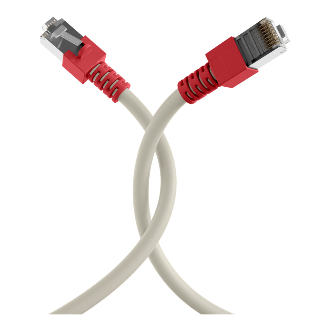 EFB-Elektronik Crossoverkabel Cat.5e 2xRJ45 m.SFTP 5m gr K5450.5