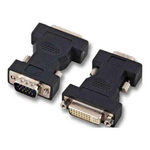 EFB-Elektronik DVI-VGA Adapter DVI24+5Bu. auf HDSUB15 Stecker EB462