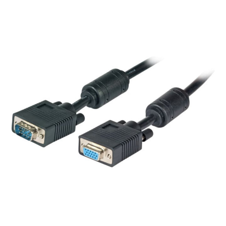 EFB-Elektronik Extension SVGA/HDTV 2xHDSUB15, Mâle/Femelle K5327SW.1,8V2