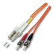 EFB-Elektronik LWL Duplexkabel 1m 2xLC/2xST 50/125 O0321.1-1