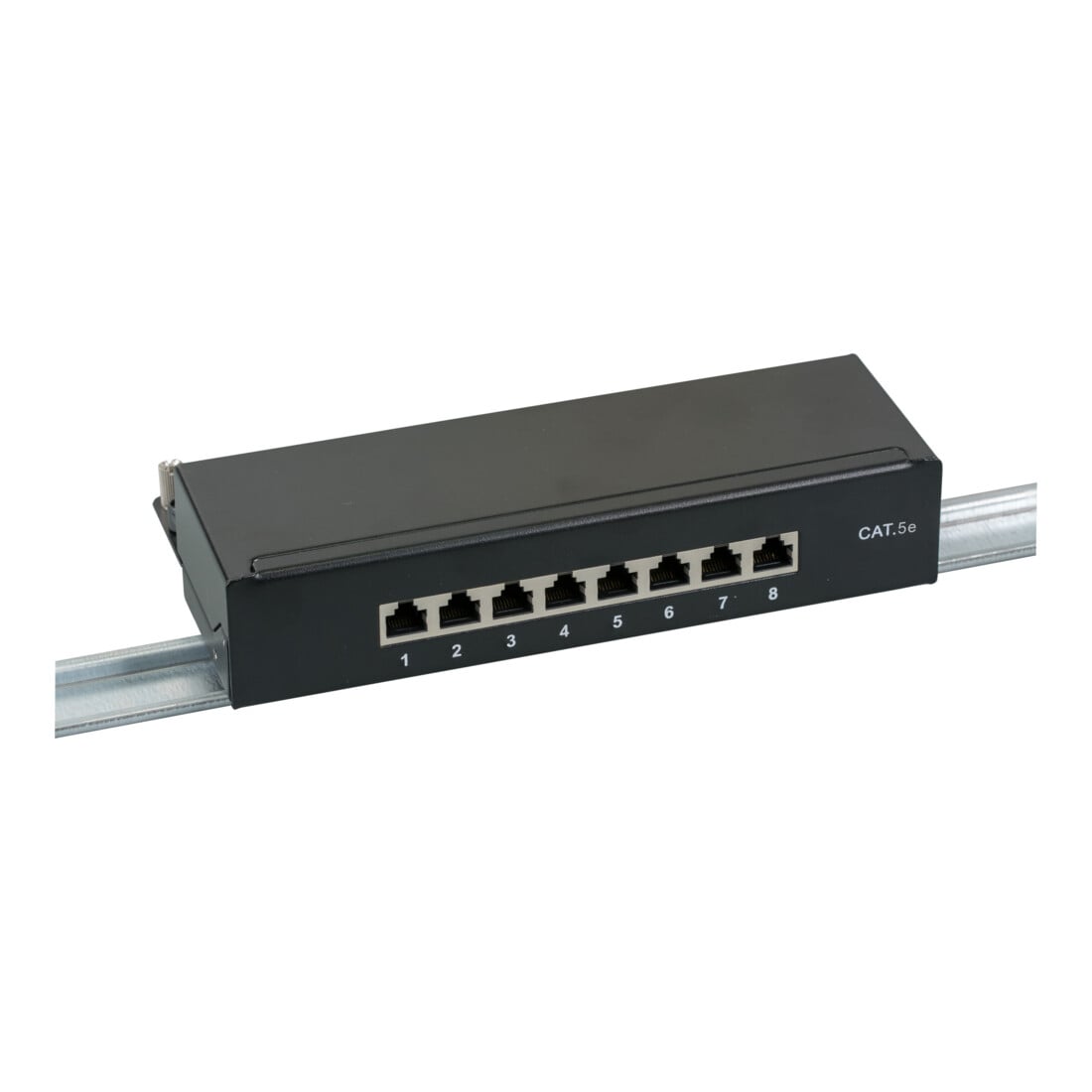 EFB-Elektronik Mini-Patch-Panel 8xRJ45S, Cat5e 1HE 37735.8
