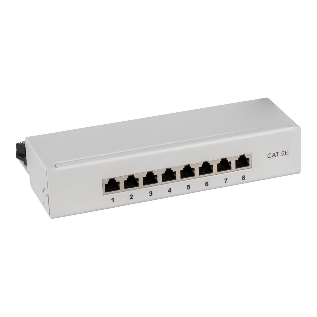 EFB-Elektronik Mini-Patch-Panel 8xRJ45S, Cat5e 1HE 37735.8