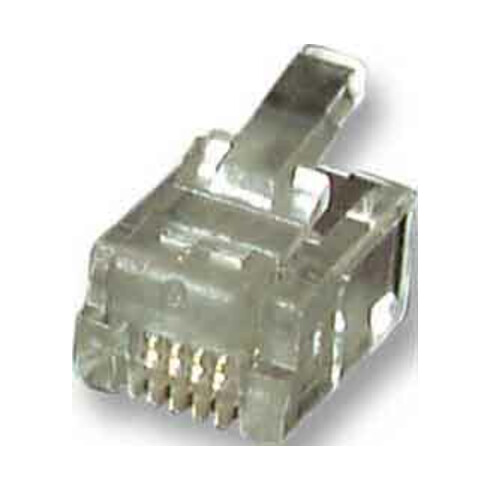 EFB-Elektronik Modular-Stecker RJ11 f.Flachbandkbl. 37511.1-100 (VE100)