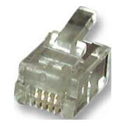 EFB-Elektronik Modular-Stecker RJ12 f.Flachbandkbl. 37513.1-100 (VE100)