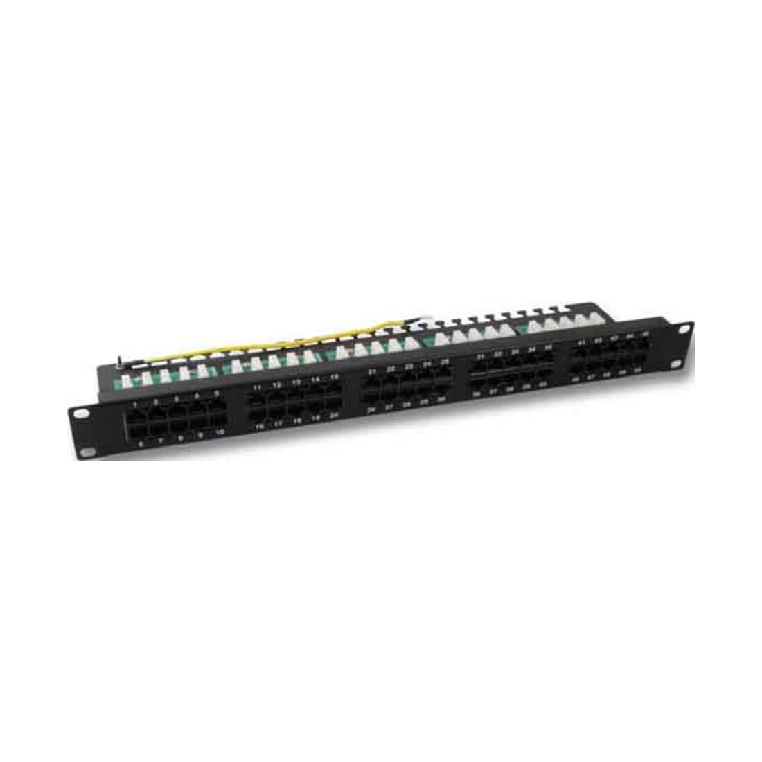 EFB-Elektronik Patch panel ISDN 19" 50 ports, non blindé 37595.2