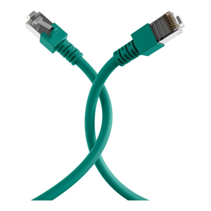 EFB-Elektronik Patchkabel Cat.5e 2xRJ45 mit SF/UTP EC5000 0,5m gnSF/UTP