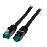 EFB-Elektronik Patchkabel Cat.6A S/FTP RJ45 EC6000A 0.25m sw-4