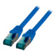 EFB-Elektronik Patchkabel Cat.6A S/FTP RJ45 EC6000A 0.5m bl-1