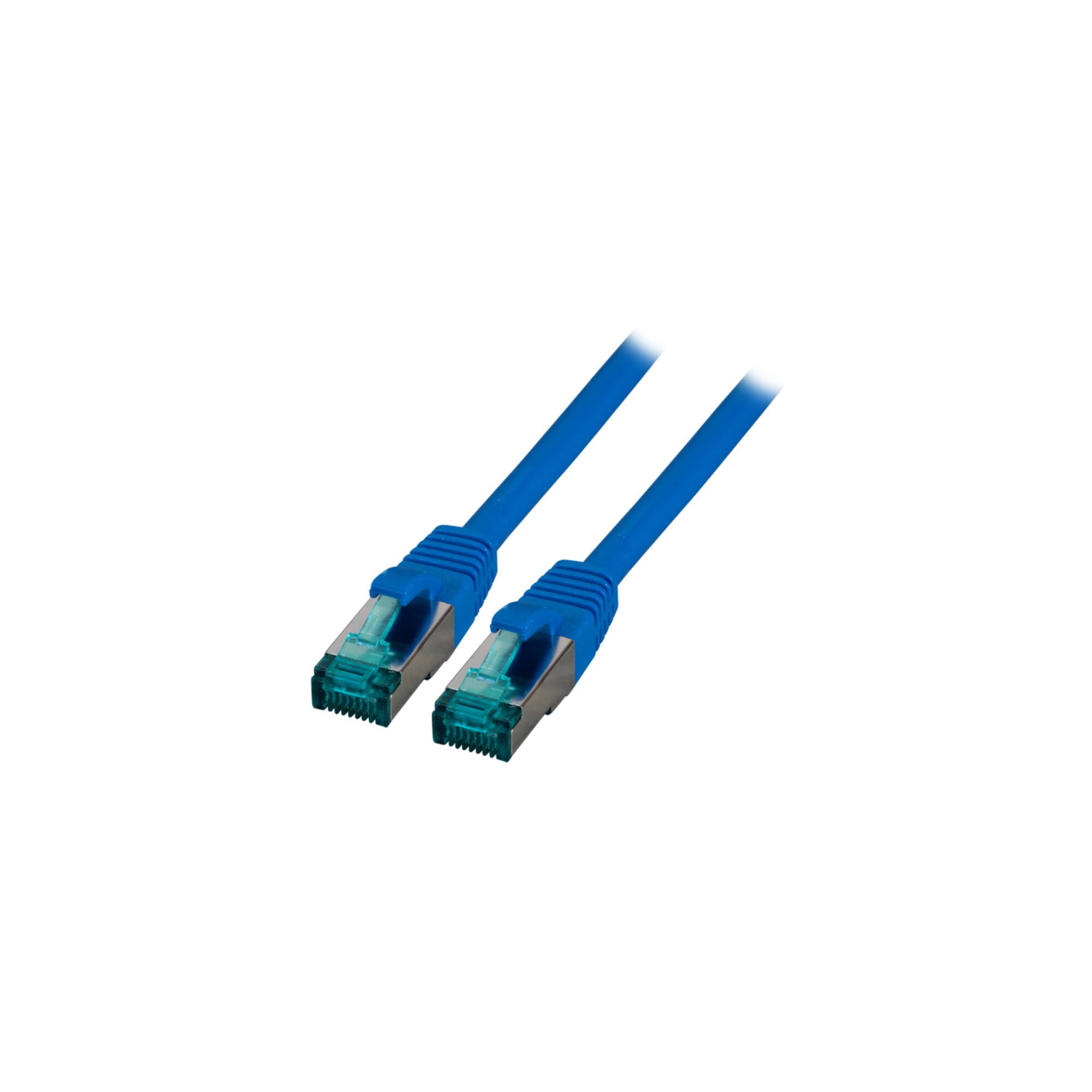 EFB-Elektronik Patchkabel Cat.6A S/FTP RJ45 EC6000A 0.5m bl
