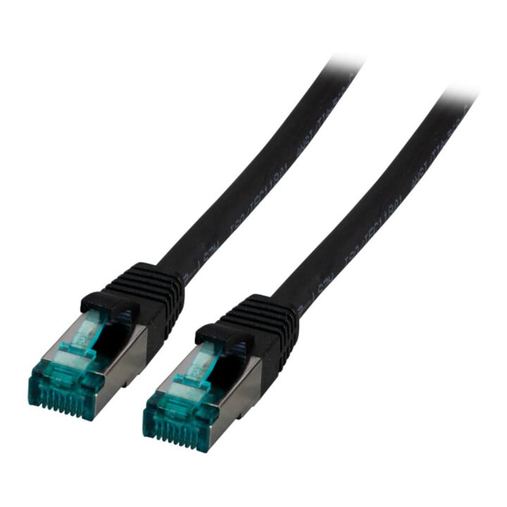 EFB-Elektronik Patchkabel Cat.6A S/FTP RJ45 EC6000A 15m sw