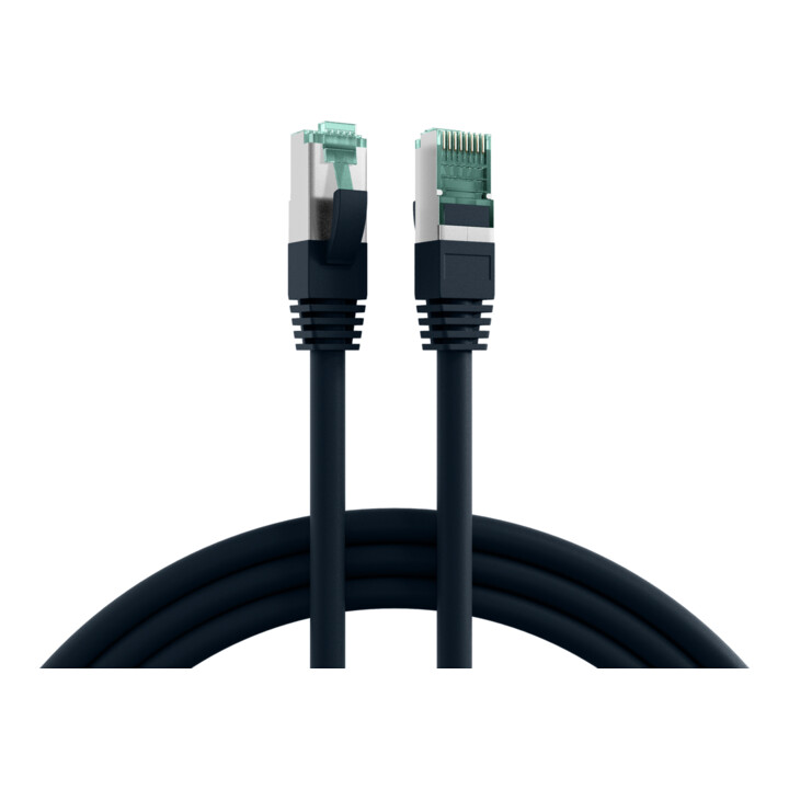 EFB-Elektronik Patchkabel Cat.6A S/FTP RJ45 EC6000A 2m sw