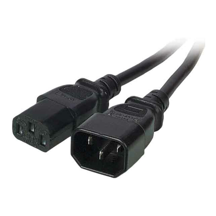 EFB-Elektronik Rallonge de câble prise-fiche, noir EK503.1