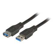EFB-Elektronik Rallonge USB A-A 3,0 m USB 3.0 noir K5237.3-2