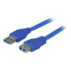 EFB-Elektronik Rallonge USB A-A 3,0 m USB 3.0 noir K5237.3