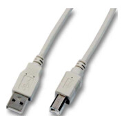 EFB-Elektronik USB-Anschlusskabel A auf B 1,8m gr USB2.0 K5255.1,8