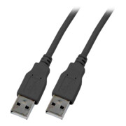 EFB-Elektronik USB2.0 Anschlusskabel 5, 0m sw A-A St/St K5253SW.5