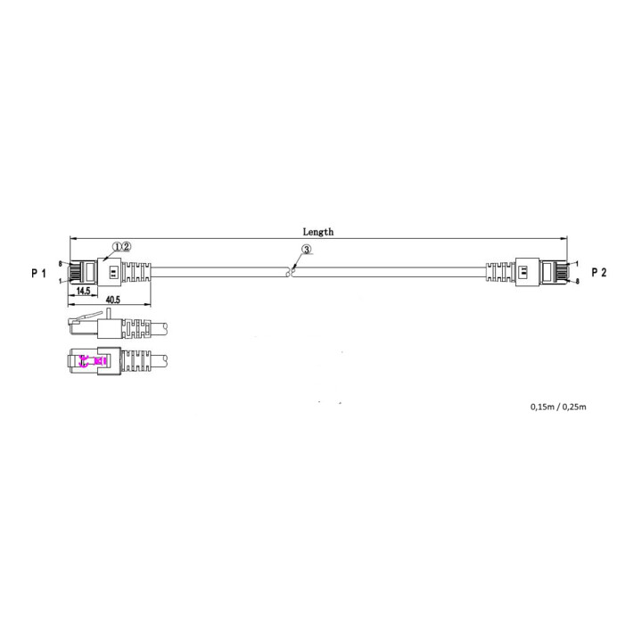 EFB Patchkabel Cat.6 2xRJ45 S/FTP EC6000 15m gn