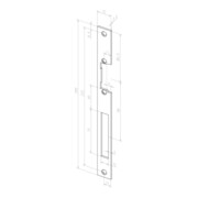 effeff ASSA ABLOY E-Türöffner 118 mit Flachschließblech 10-24V-5