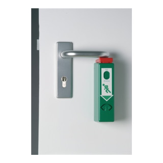 EH-Türwächter 990 100 PHZ inkl. 2 Schlü. grün lack. Voralarm 9 V Batterie
