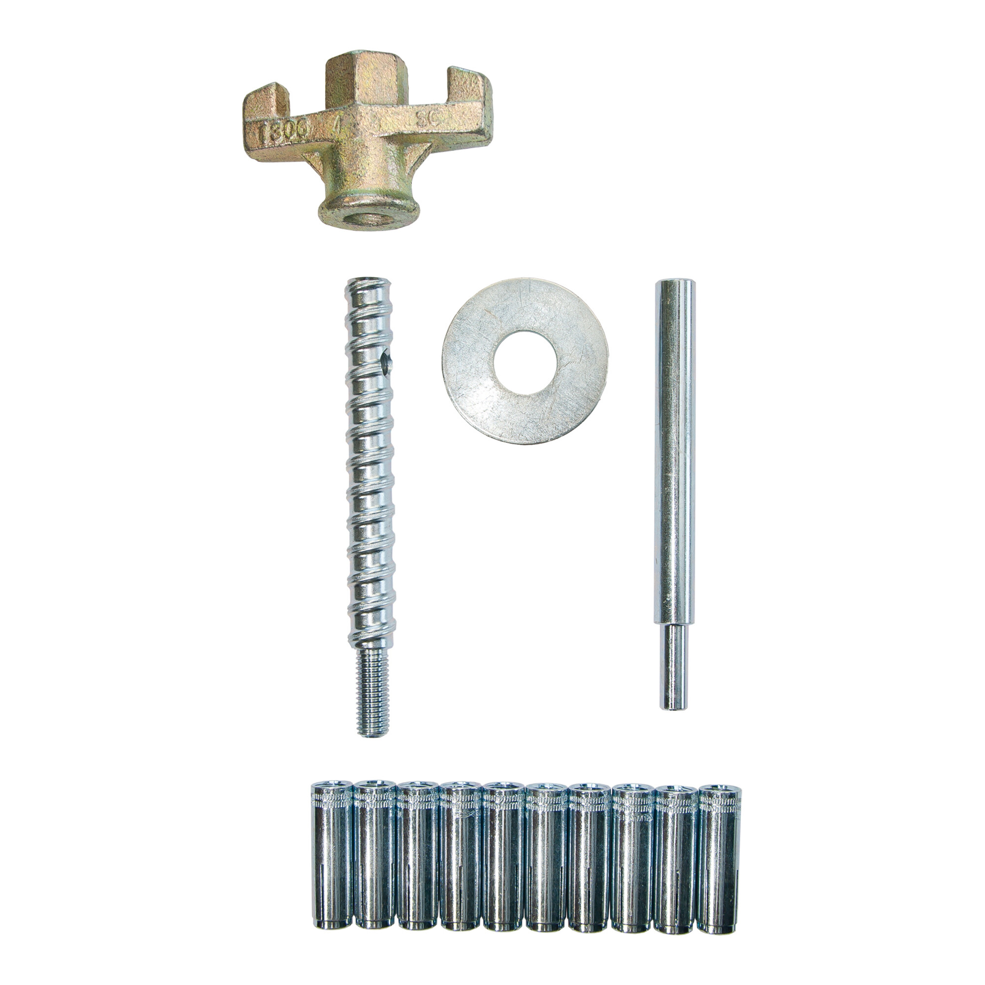 Eibenstock Befestigungsset für Beton und Gestein mit Dübeln und Schrauben, 35720000