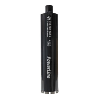 Eibenstock Diamant-Nass-Bohrkrone 1¼" PowerLine, Ø 107 mm, 450 mm Nutzlänge, 9Segmente