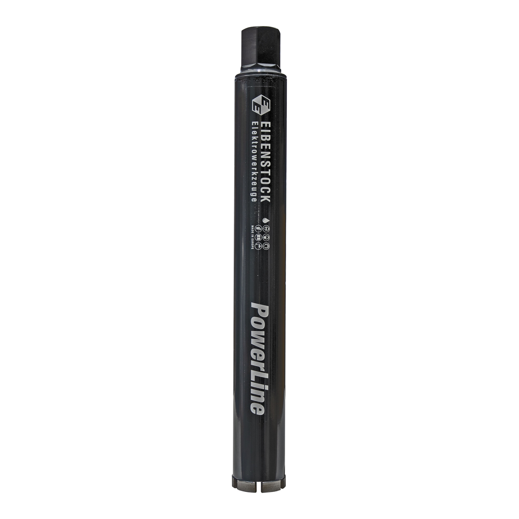 Eibenstock Diamant-Nass-Bohrkrone 1¼" PowerLine, Ø 62 mm, 450 mm Nutzlänge, 6Segmente