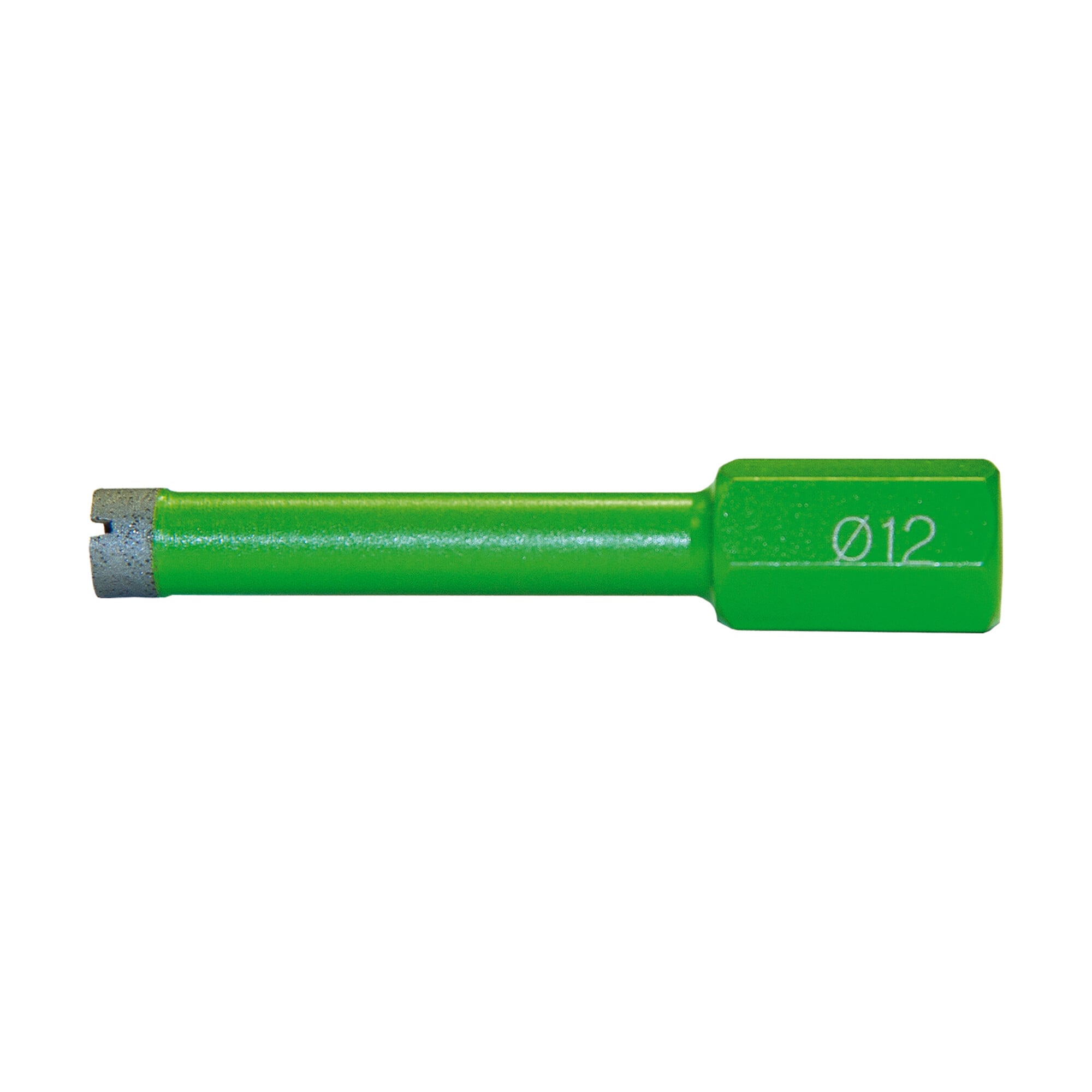 Eibenstock Diamant-Nass-Hohlbohrkrone M 12, Ø 12 mm, 60 mm Nutzlänge, Ring
