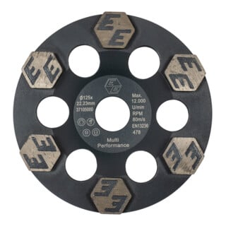 Eibenstock Diamant-Schleifteller "Multi-Performance" Ø 125 mm
