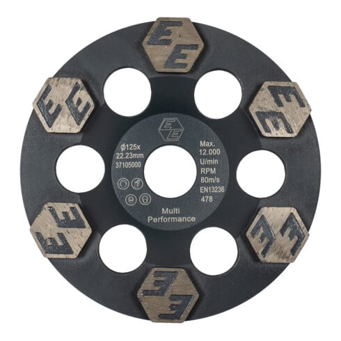 Eibenstock Diamant-Schleifteller "Multi-Performance" Ø 125 mm