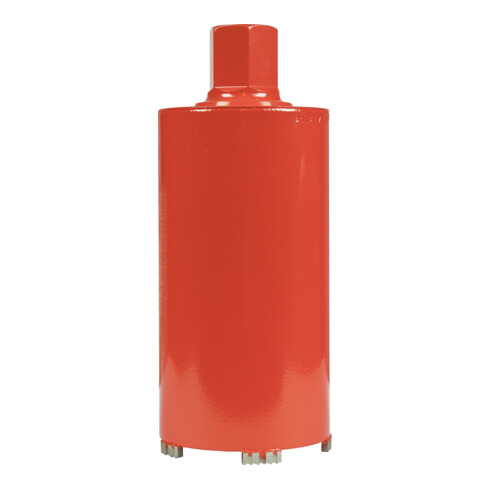 Eibenstock Diamant-Trocken-Bohrkrone 1¼", Ø 132 mm, 200 mm Nutzlänge, 6 Segmente